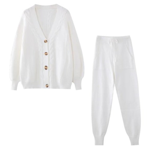 Dina Knitted Set (Sweater/pants)