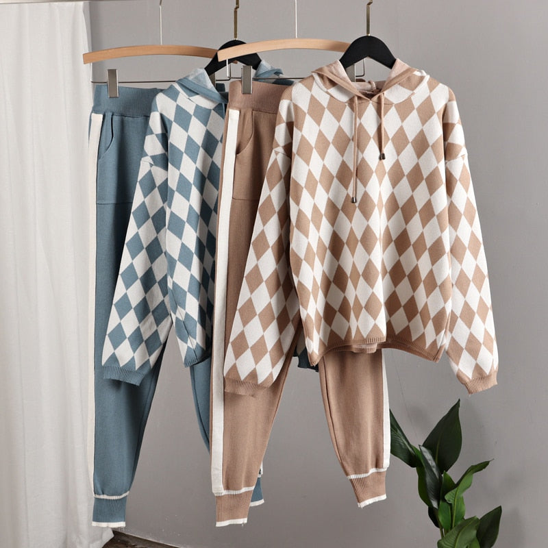 Regina Knitted Set (Sweater/Pants)