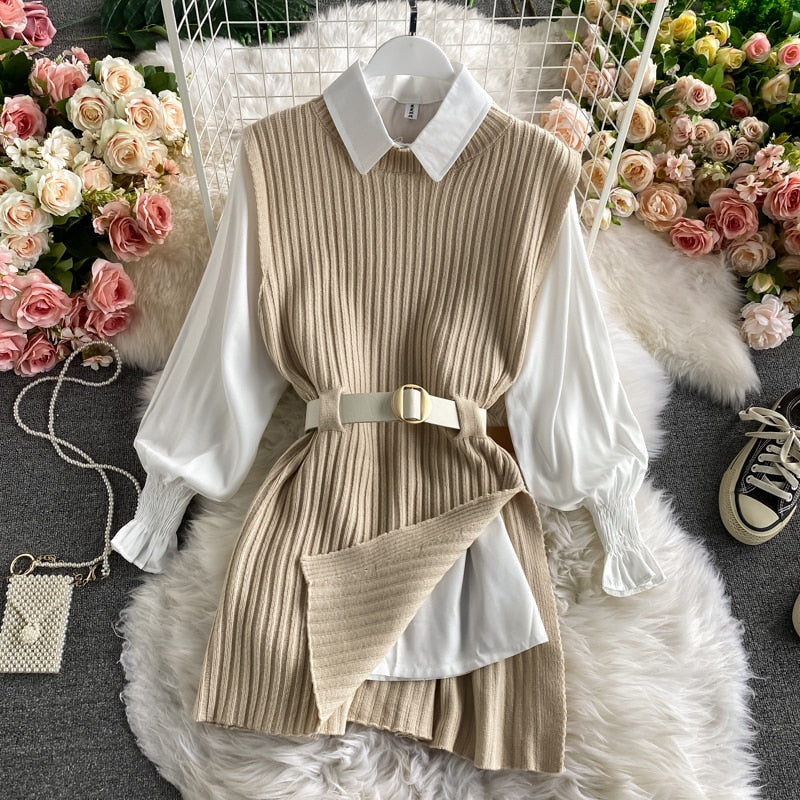 Lorraine Dress (two piece set)