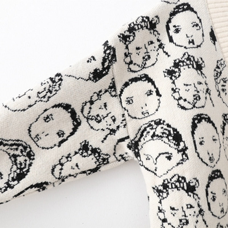 Face Cardigan