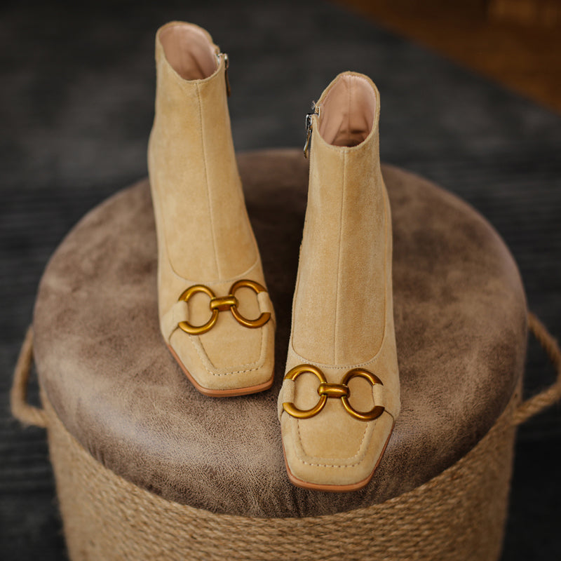 Susan Boots (Cow Suede)