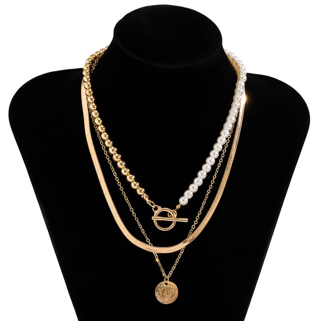 Layered Choker Necklace