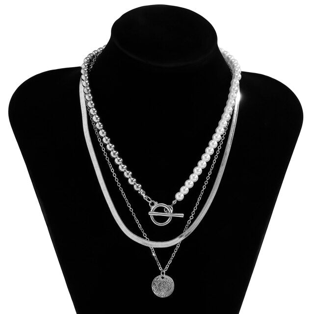 Layered Choker Necklace