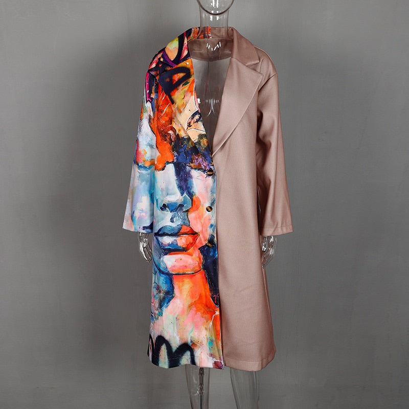 Face Oversize Overcoat