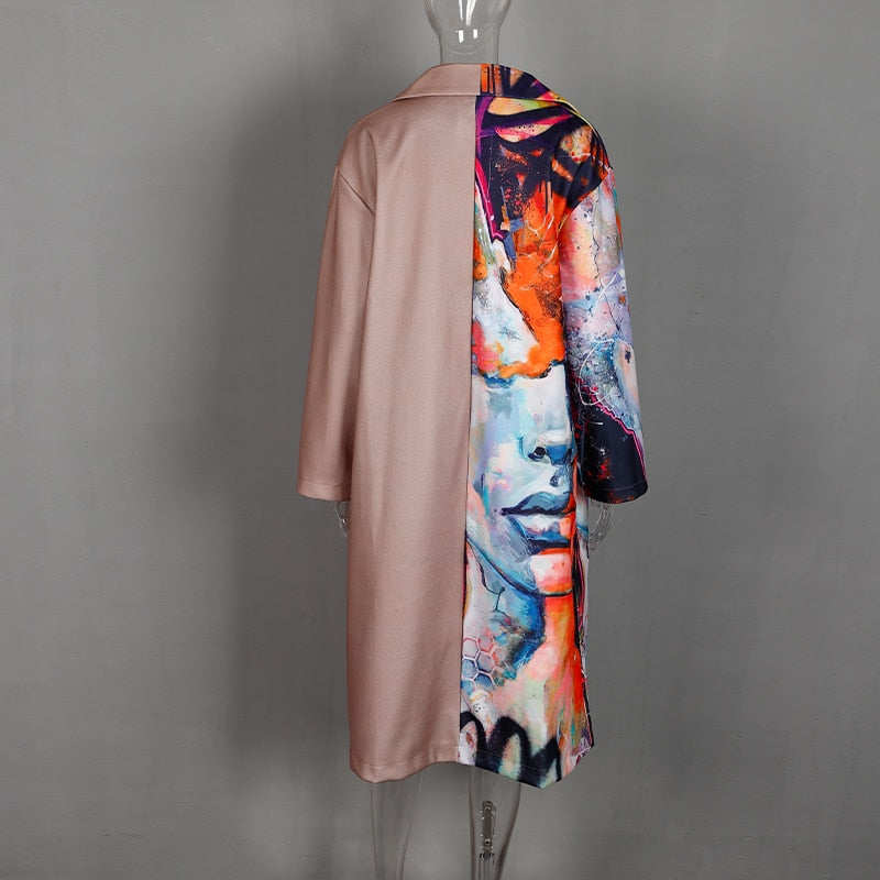 Face Oversize Overcoat