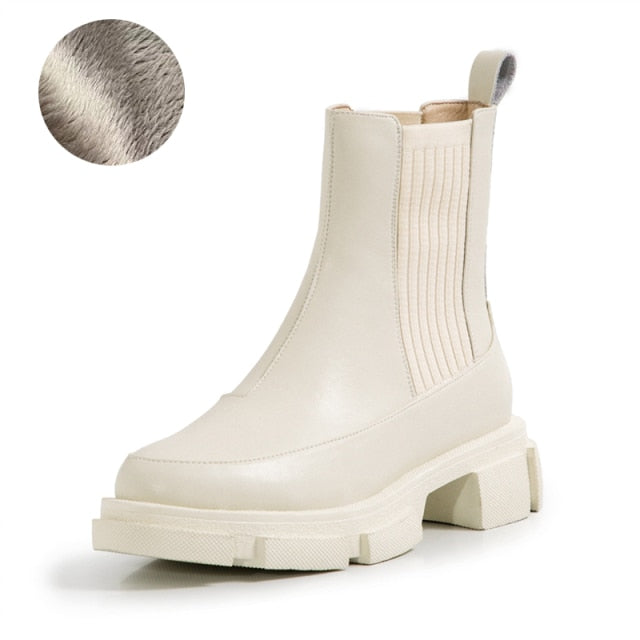 Jane Boots (Genuine Leather)