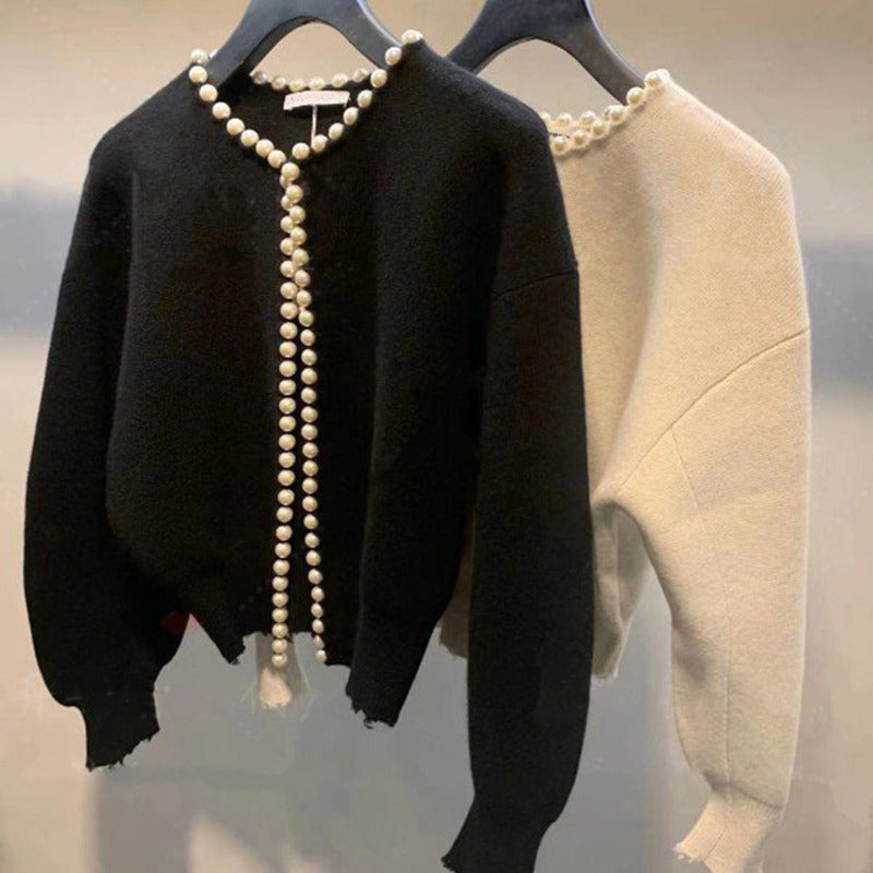 Shanna Pearls Cardigan