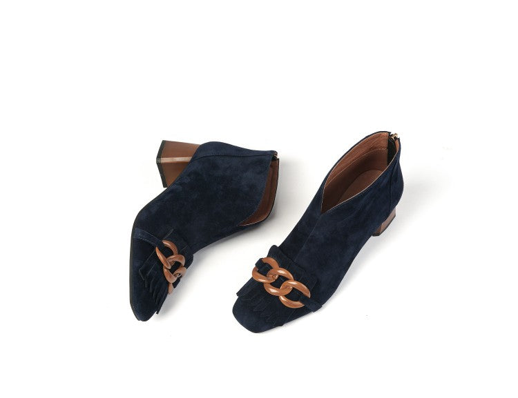 Susan Boots (Natural Suede)