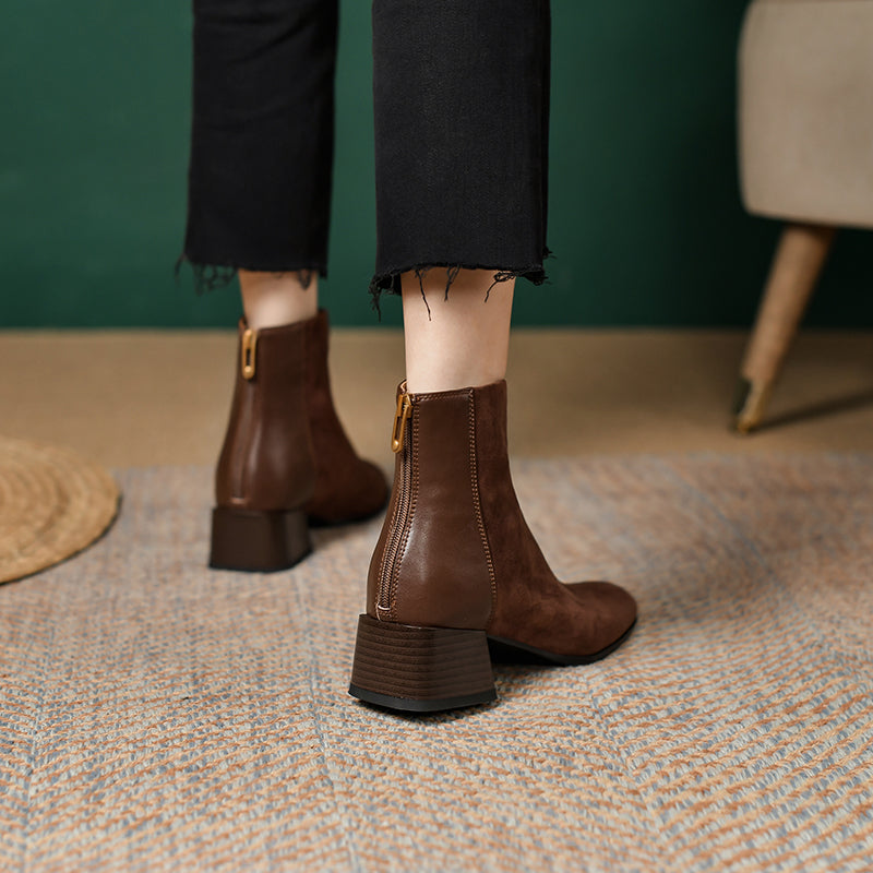 Julia Boots (Genuine Suede)