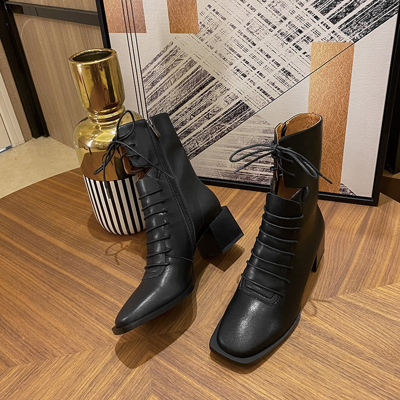 Andrea Boots (Genuine Leather)