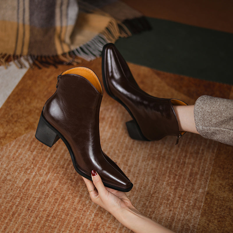 Daisy Boots (Genuine Leather)