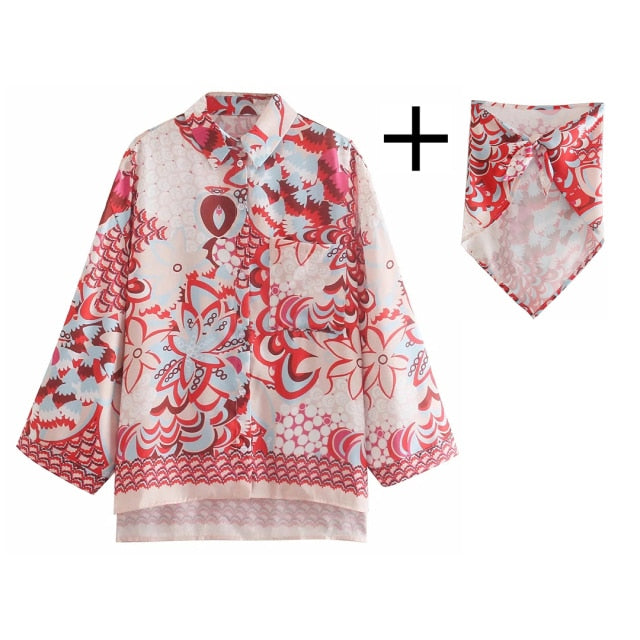 Lily Sets (Shirt/Pants/Shorts/Headscarf)