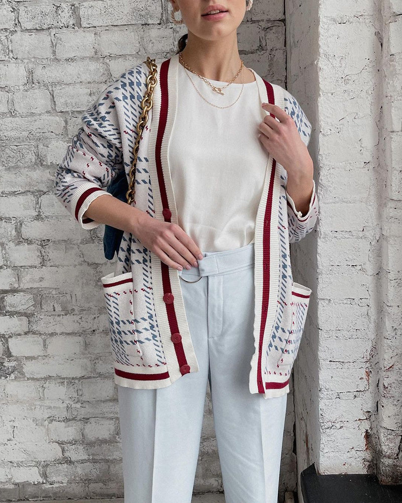 Elizabeth V-Neck Cardigan