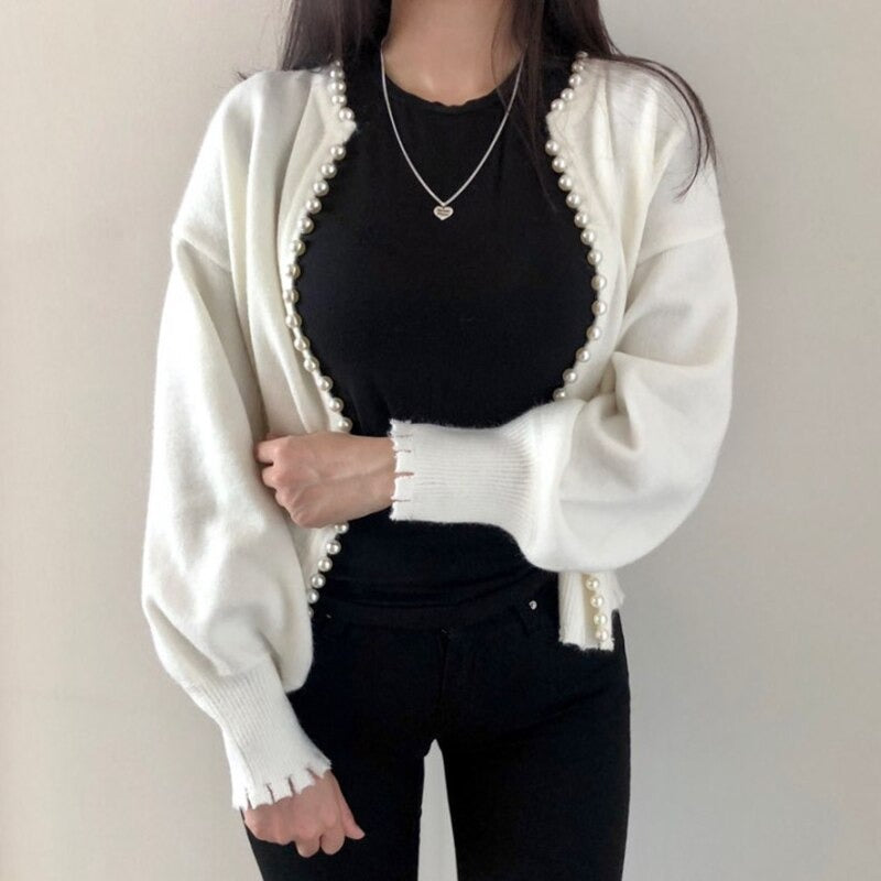 Shanna Pearls Cardigan