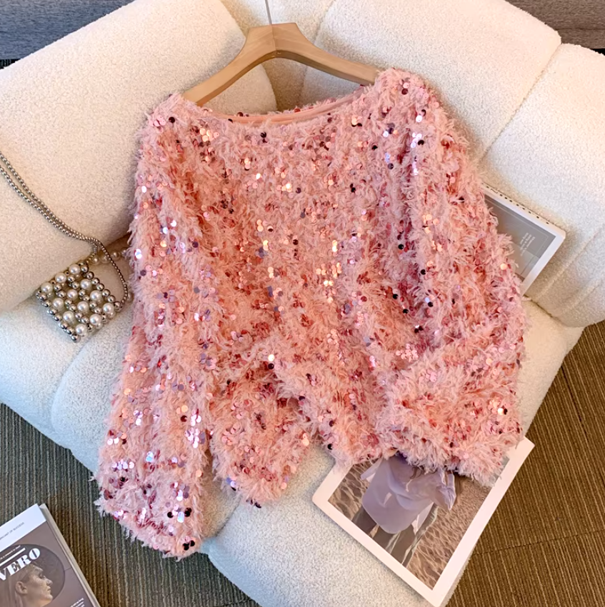 Brittany Sequins Sweater/Cardigan