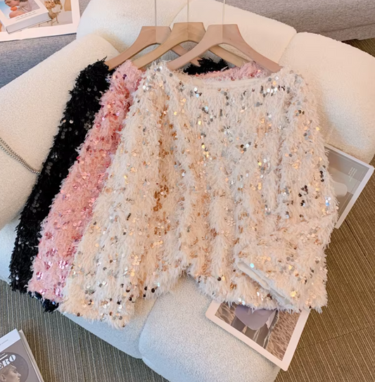 Brittany Sequins Sweater/Cardigan