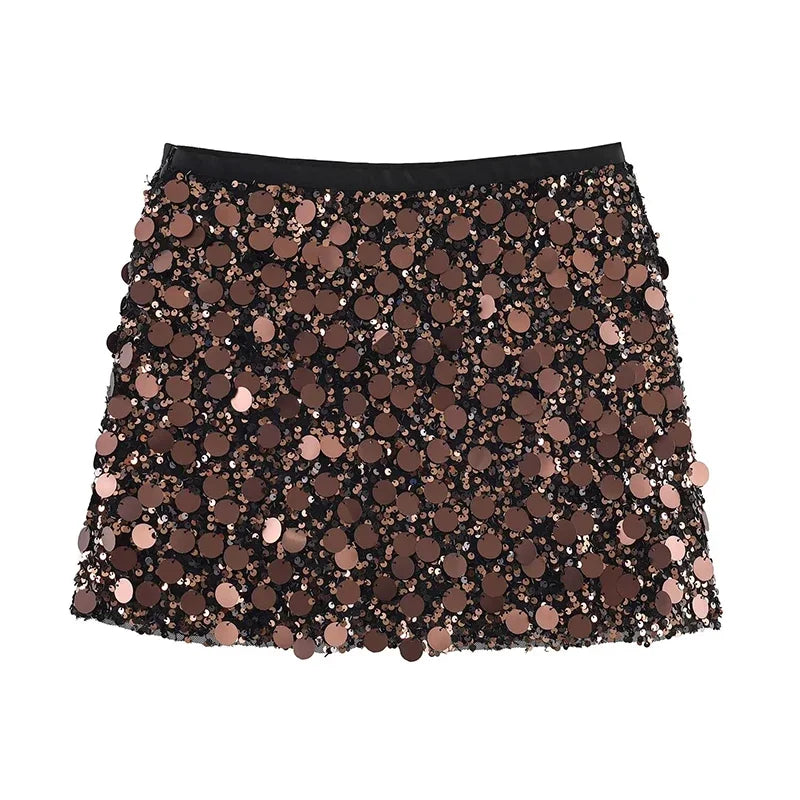 Mary Sequin Skirt