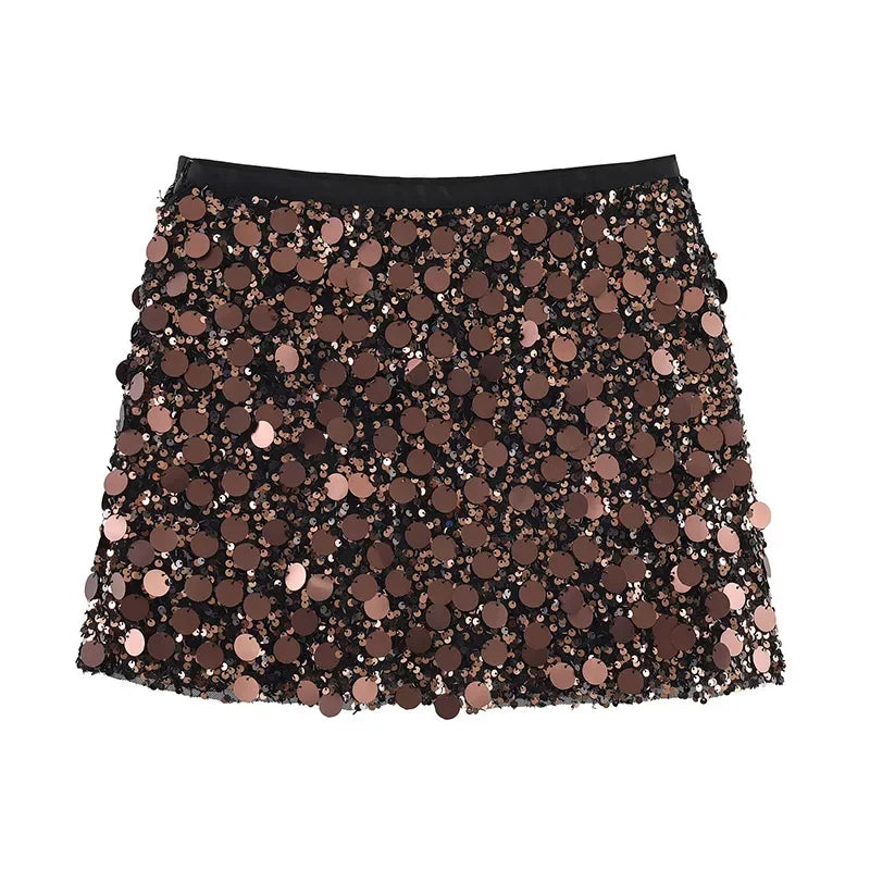 Mary Sequin Skirt