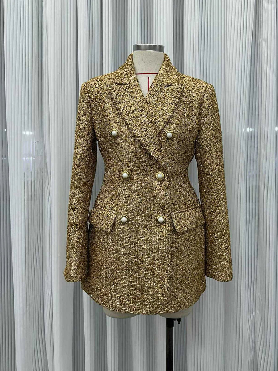 Ashley Tweed Blazer Dress