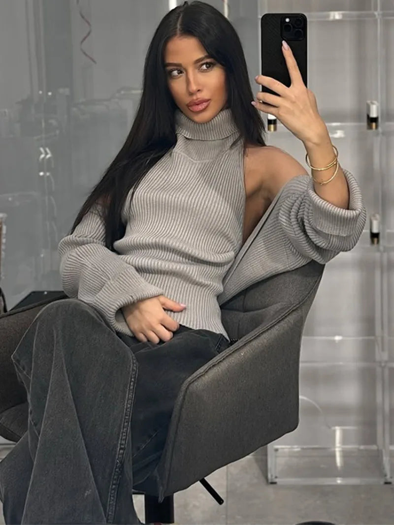 Michelle Sweater Set (Top/Cardigan)