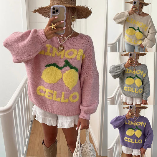 Monica Lemon Cardigan