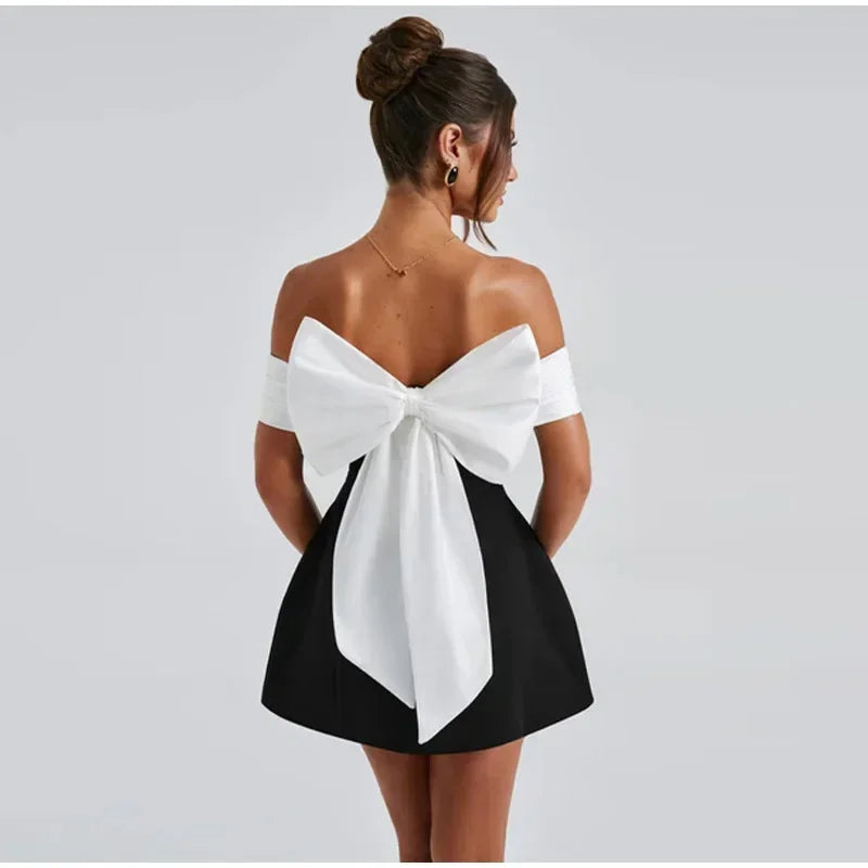 Jane Big Bow Dress