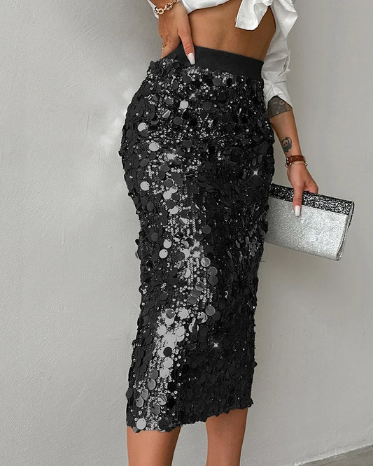 Jennifer Sequin Skirt
