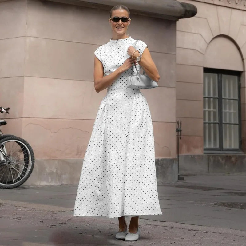 Amanda Polka Dot Dress