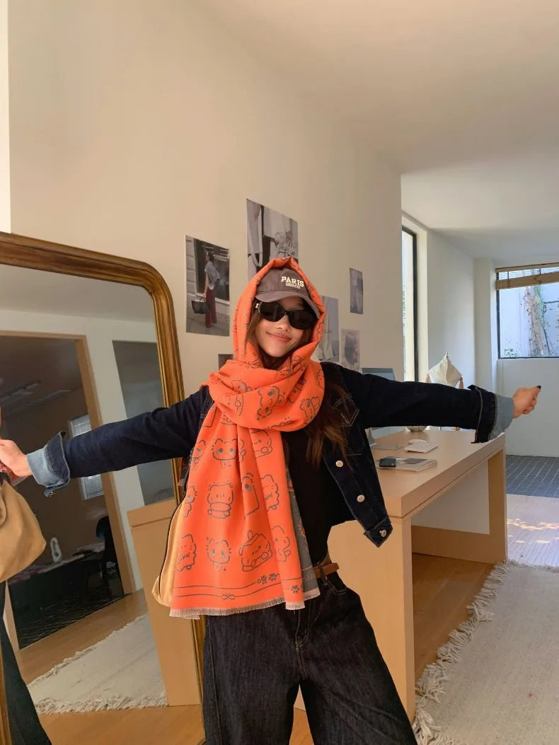 Winter Cashmere Scarf