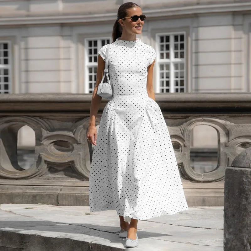 Amanda Polka Dot Dress