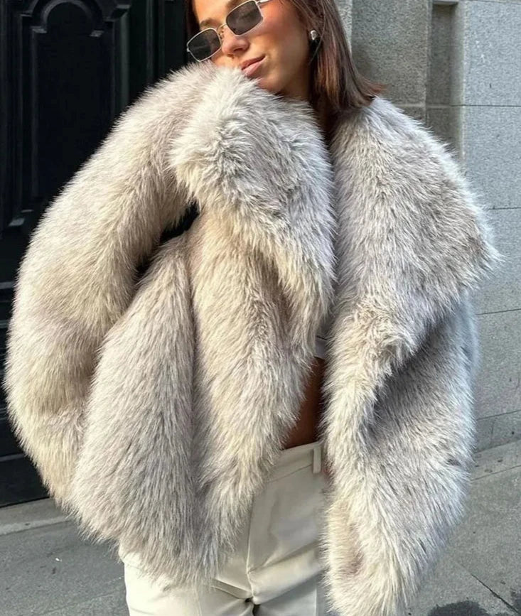 Allison Faux Fur Coat