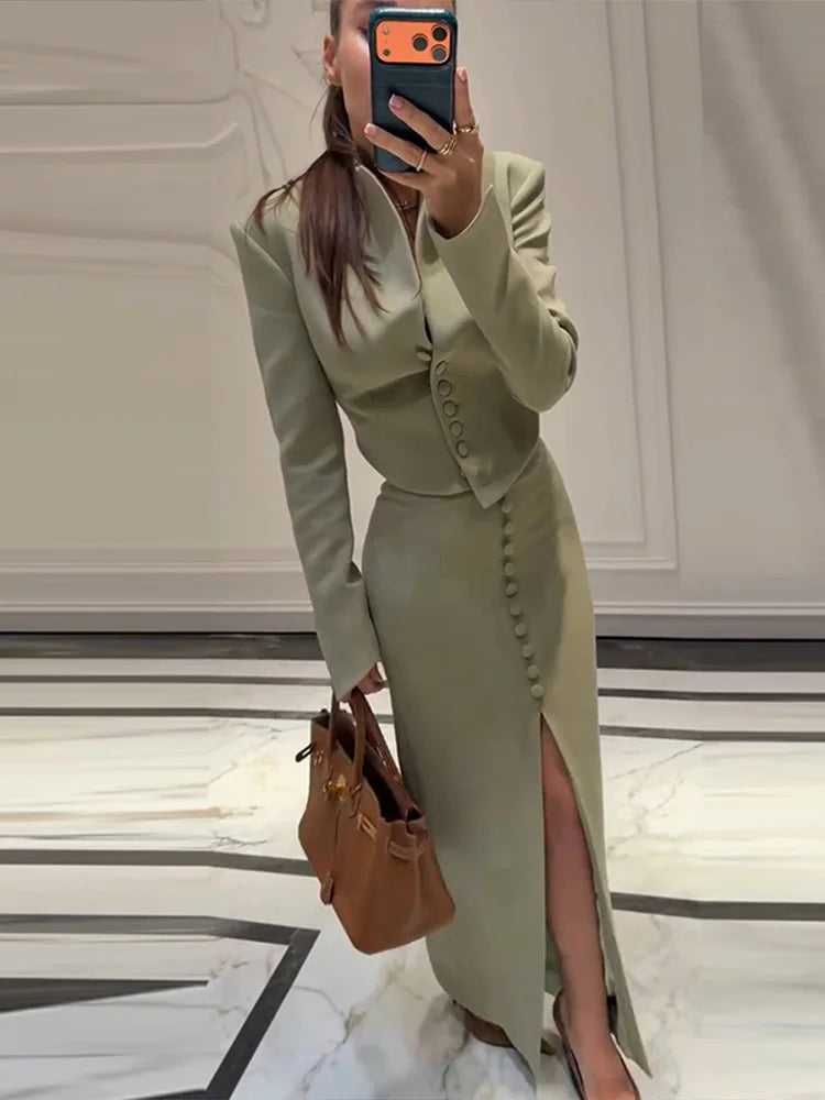 Lisa Set(Coat/Skirt)