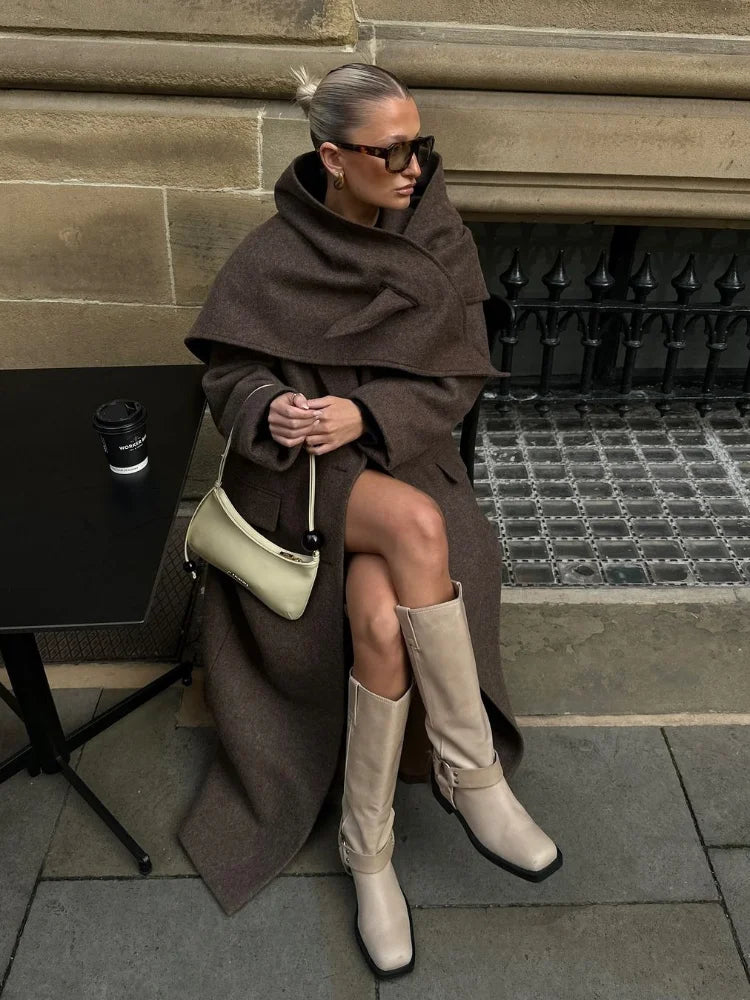 Stephanie Wool Overcoat