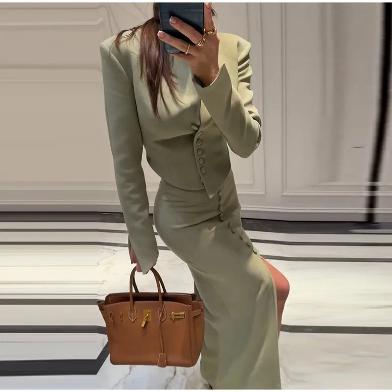 Lisa Set(Coat/Skirt)