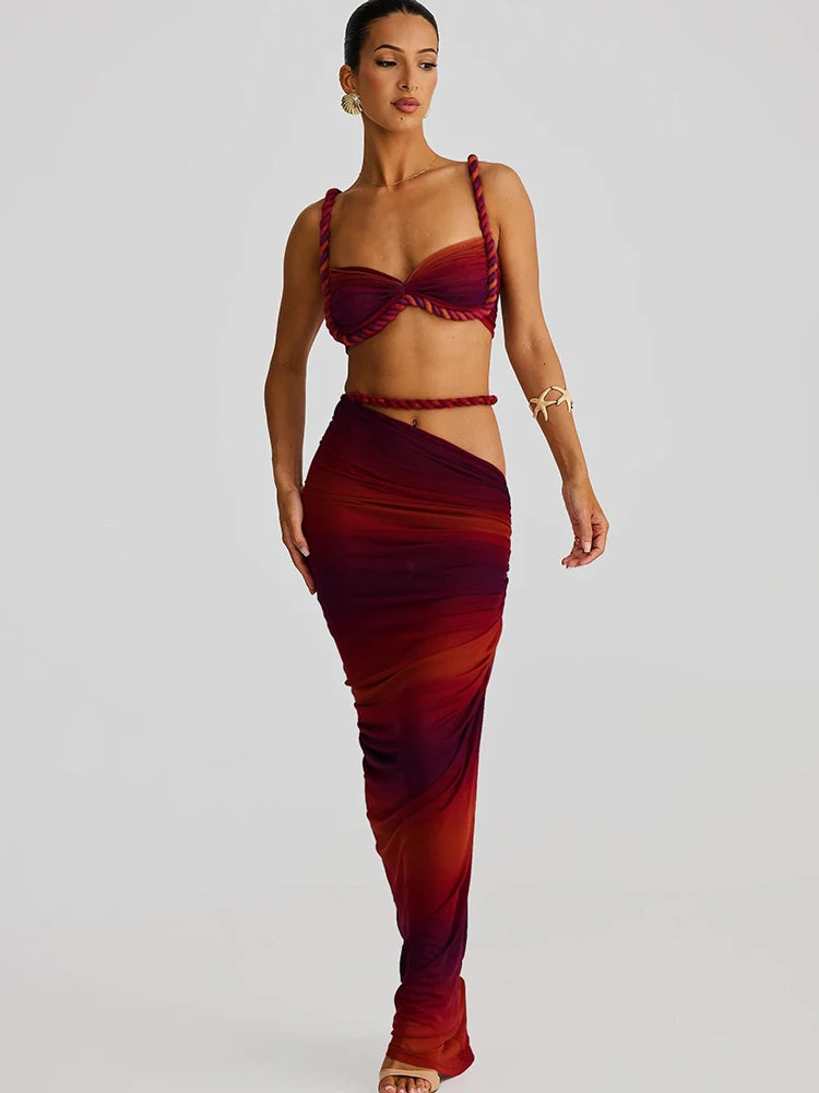 Mary Set (Top/Skirt)