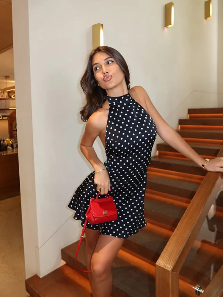 Gloria Polka Dot Dress