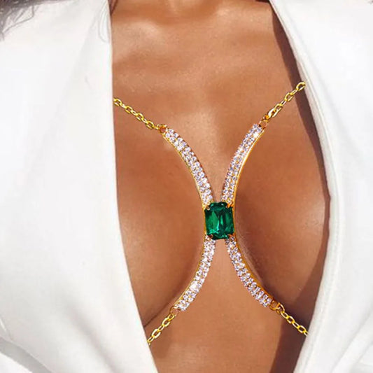 Chest Jewelry Bra
