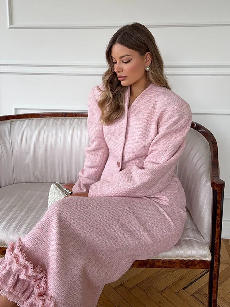 Margaret Elegant Set (Coat/Skirt)