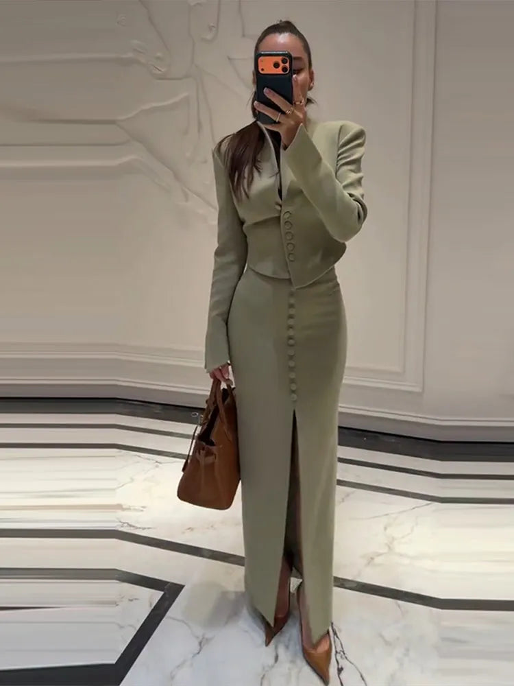 Lisa Set(Coat/Skirt)