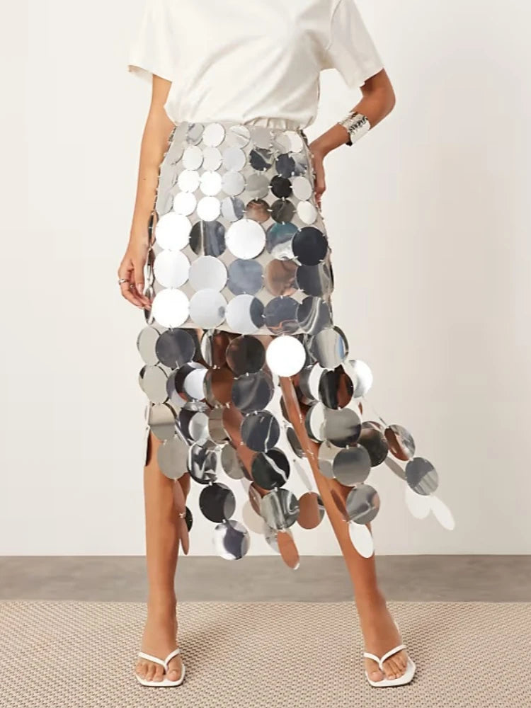 Margaret Sequin Skirt