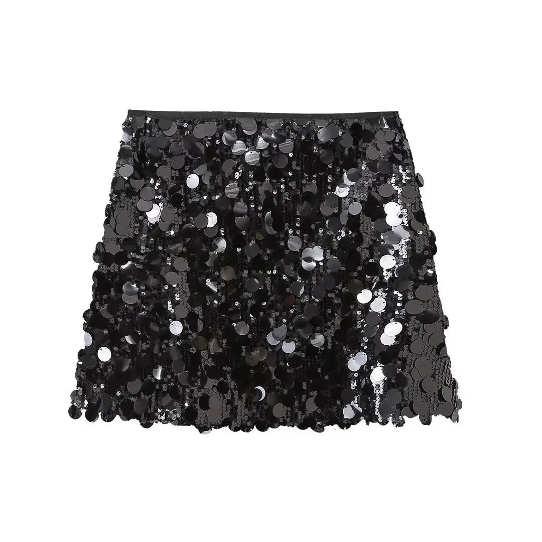 Mary Sequin Skirt