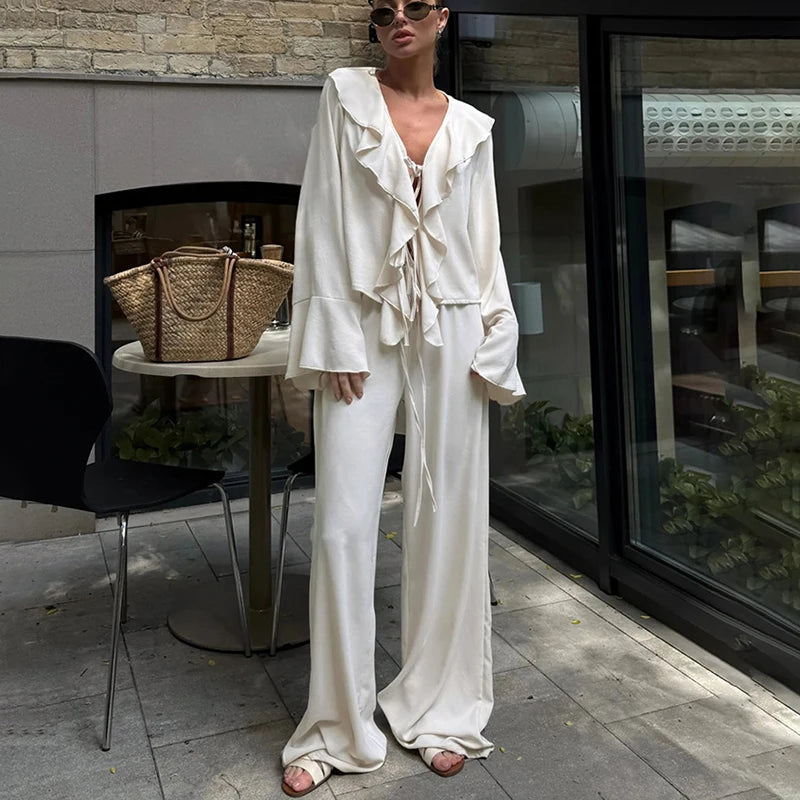 Carol Set (Blouse/Trousers)