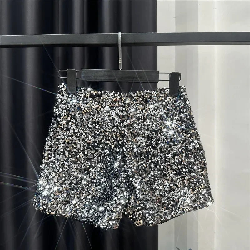 Anna Sequins Set (Cardigan/Shorts)