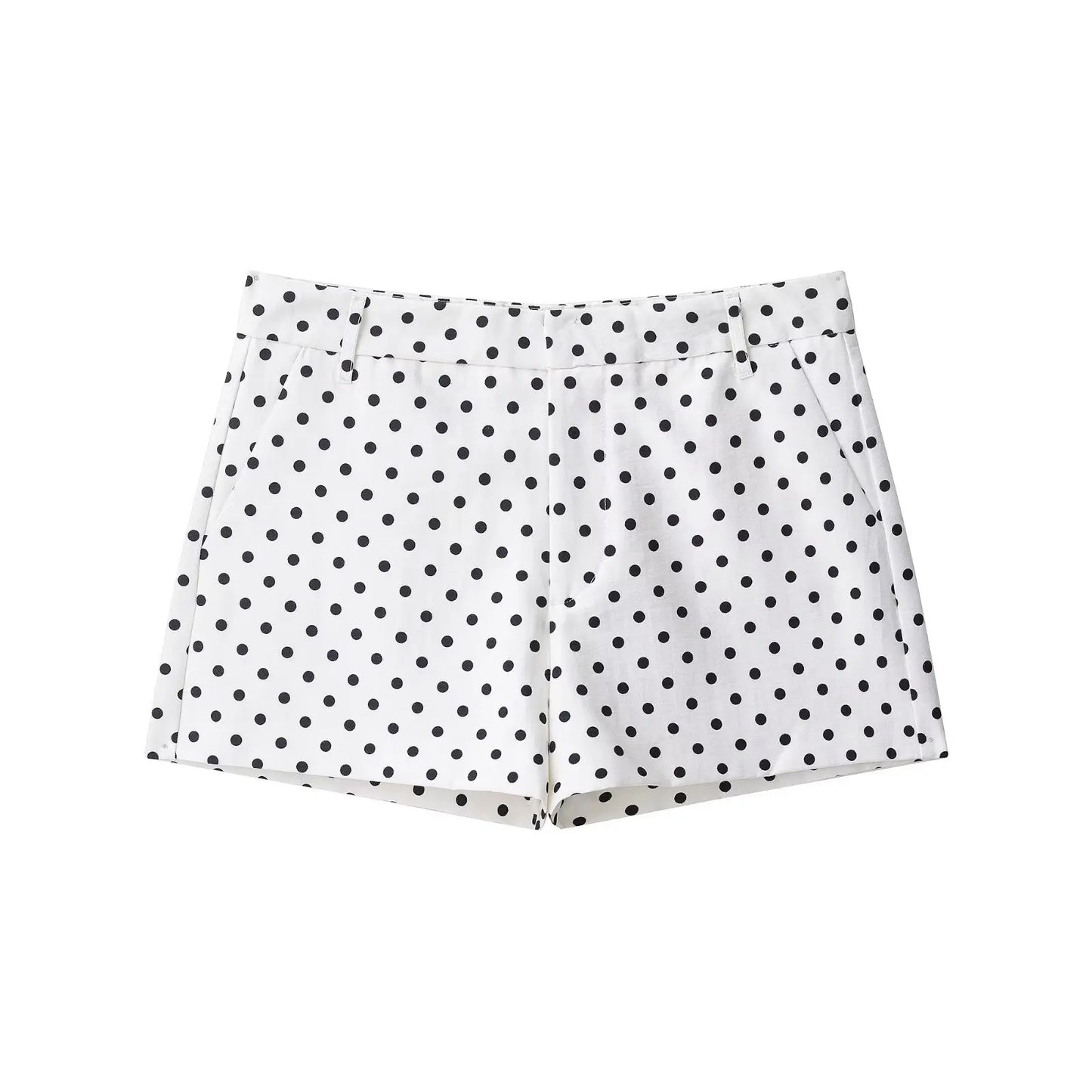 Christine Polka Dot Set (Jacket/Shorts/Pants)