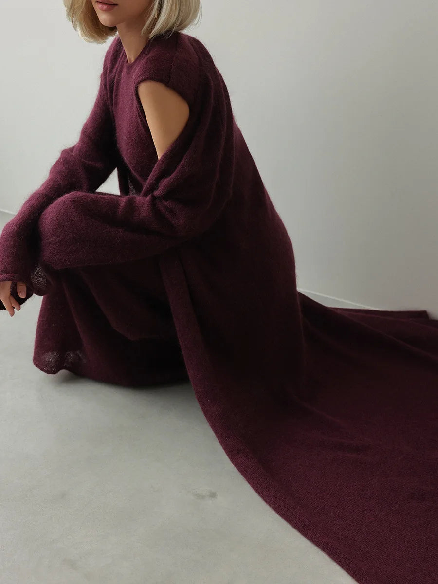 Nancy Knit Set (Long Cardigan/Dress)
