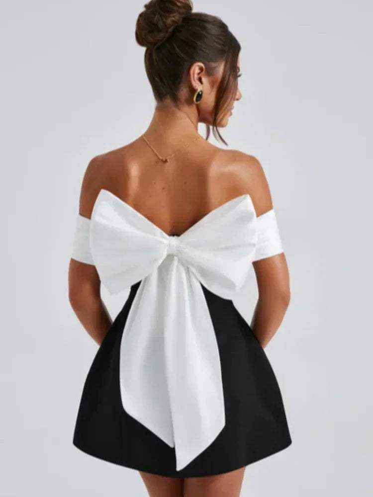 Jane Big Bow Dress