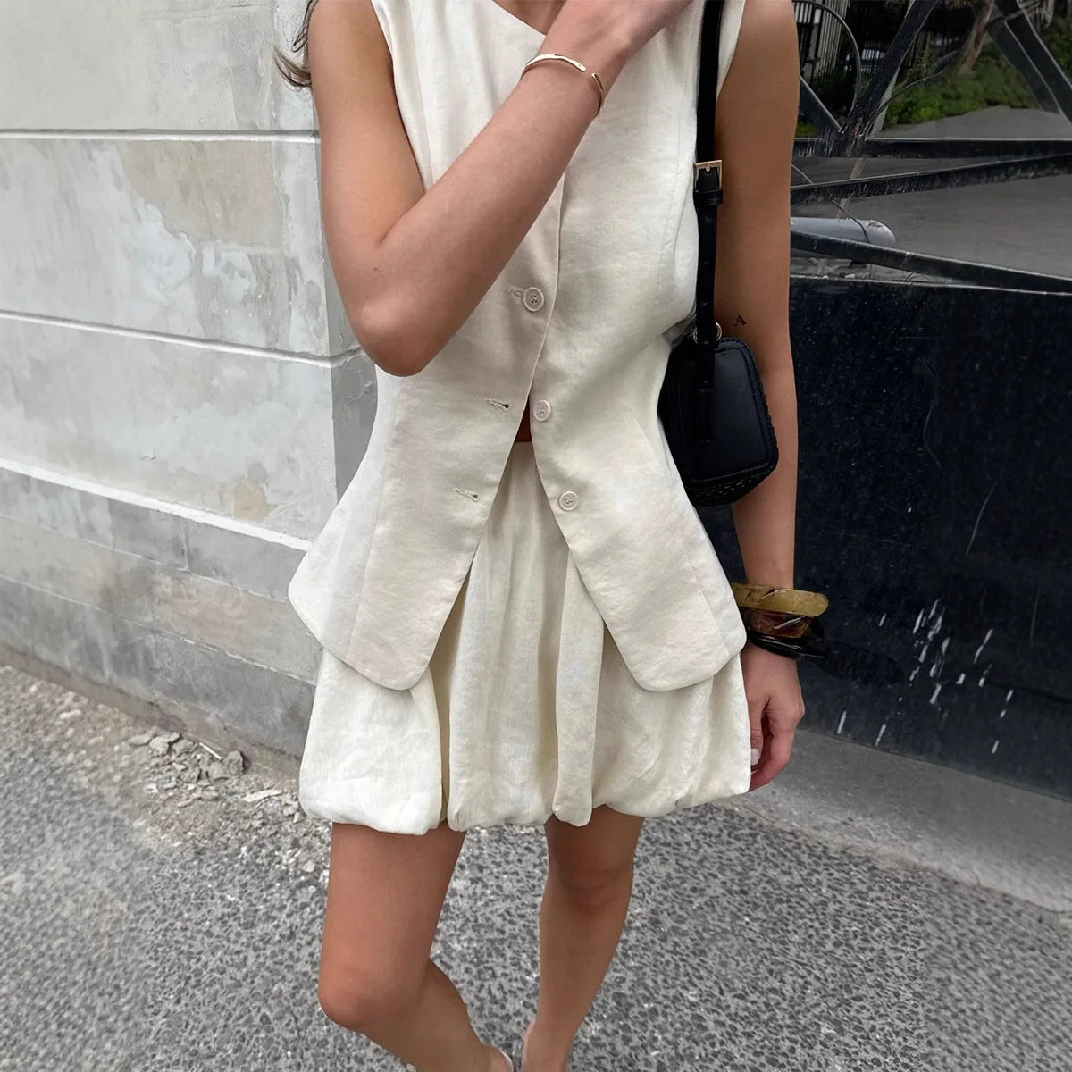 Sara Set(Vest/Skirt)
