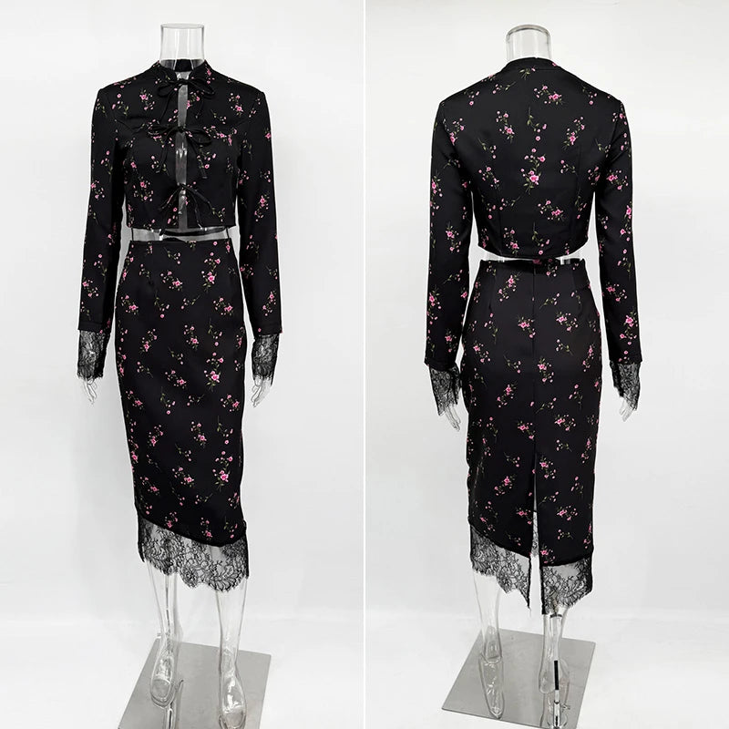 Betty Set (Cardigan/Skirt)