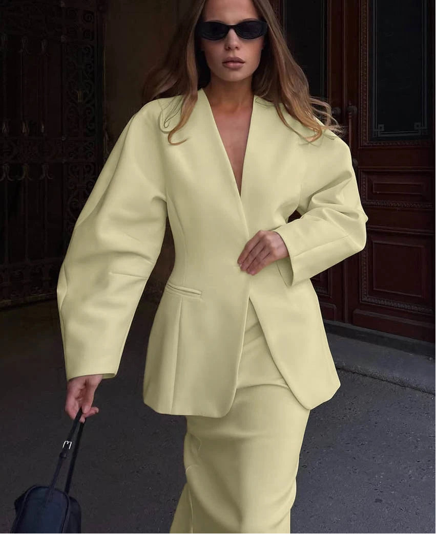 Nora Set (Blazer/Skirt)