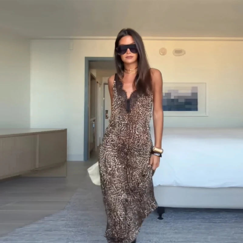 Leopard Maxi Dress